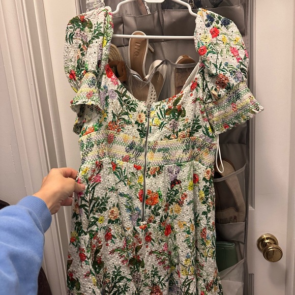 Floral puff sleeve dress - Picture 5 of 6